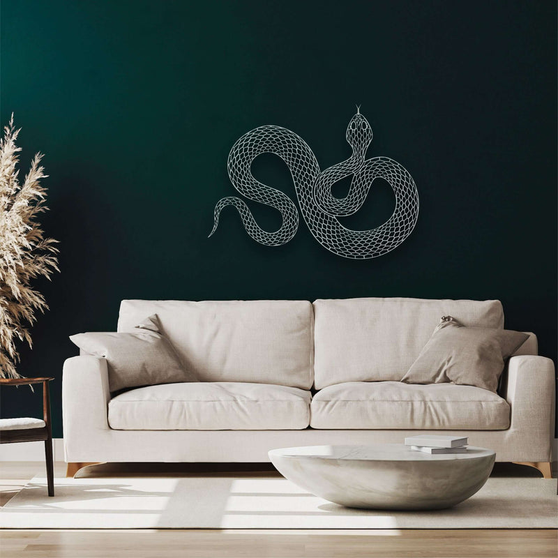 Snake Metal Wall Art