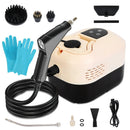 1500W Handheld High Temperature and Pressure Steamer Cleaner with 1200ML Tank 8 Accessories 6 Steam Levels Digital Display Handle Control for Dirt Gre by LJGDeals