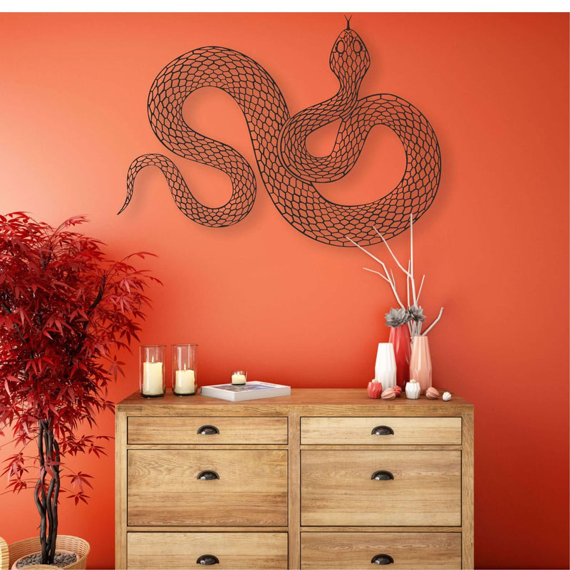 Snake Metal Wall Art