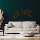 Borzoi Dog Metal Wall Art