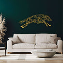 Borzoi Dog Metal Wall Art