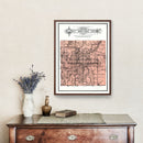 Vintage Map of Sioux Falls Township, Minnehaha County, South Dakota 1913