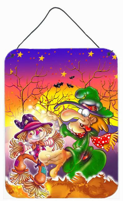 Witch Voodoo Scarecrow Halloween Wall or Door Hanging Prints APH5129DS1216