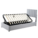 Upholstered Platform Bed With A Hydraulic Storage System by HouseOfZazla