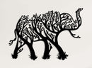 Tree Elephant Metal Wall Art