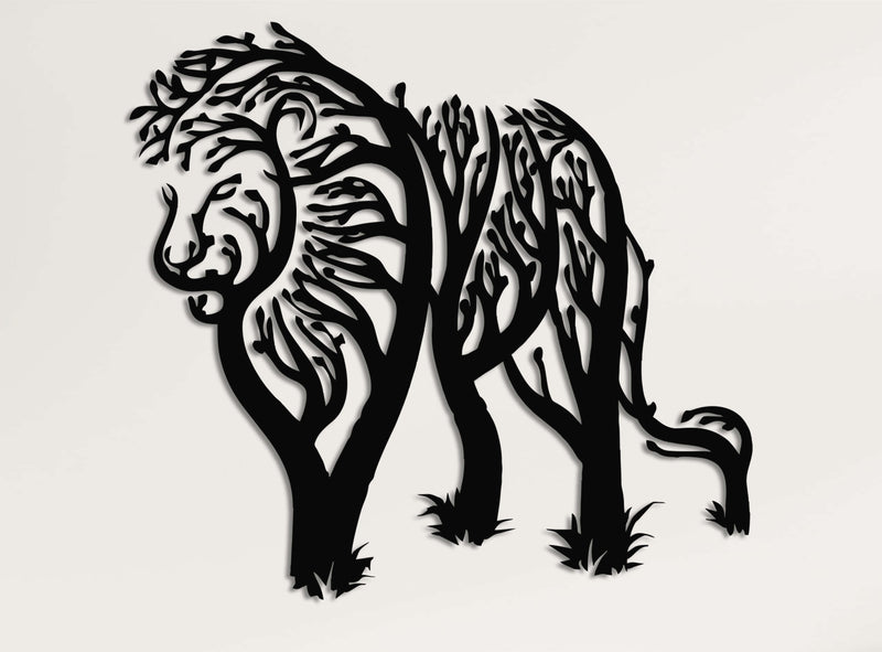 Lion King Metal Wall Art