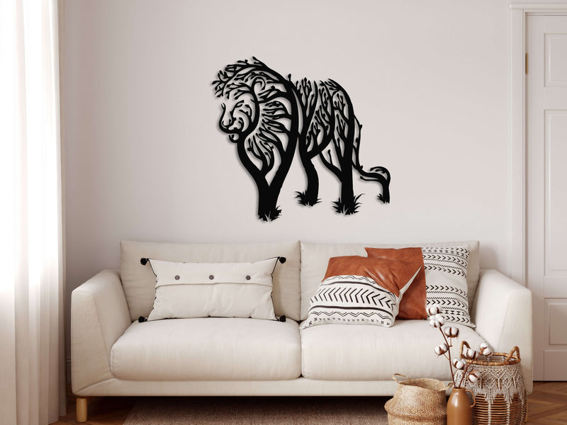 Lion King Metal Wall Art