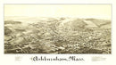 Vintage Map of Ashburnham, Massachusetts 1886
