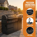 62.6 Inch 6-Burner Deluxe Stainless Steel Propane Gas Outdoor Kitchen Barbecue Island Grill by HouseOfZazla