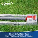 Pro Series 4000 Sq Ft Metal Gear-Drive Oscillating Sprinkler 56281