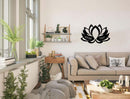 Personalized Lotus Metal Wall Art