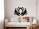 Personalized Lotus Metal Wall Art