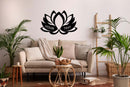 Personalized Lotus Metal Wall Art