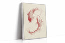 Yin-Yang Koi Fish – Minimalist Japanese Ink Wall Art