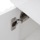 Modern Floating Bathroom Vanity With Ceramic Basin Perfect For Small Bathrooms by HouseOfZazla