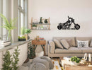 Personalized Chopper Metal Wall Art