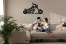 Personalized Chopper Metal Wall Art