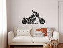 Personalized Chopper Metal Wall Art