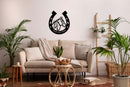 Personalized Horseshoe Metal Wall Art