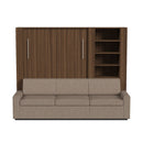 Wall Bed with Extended Sofa