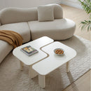 L-Shape Coffee Table For Living Room by HouseOfZazla
