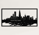 Personalized Chicago Metal Wall Art