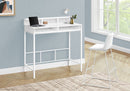 Computer Desk For Home Office, Standing, Storage Shelves, Laptop, Contemporary & Modern