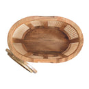 Larissa - Lid Up, Storage Stool - Oak by HouseOfZazla