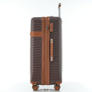4 Piece Luggage Suitcase Set, Hard Shell Lightweight Expandable Travel Luggage With 4 Packing Cubes