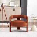 Accent Chair for Living Room, Velvet Comfy Single Sofa Chair