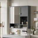 Modern Wall Mounted Bathroom Medicine Cabinet, Bathroom Wall Storage Cabinet With Mirror by Unique Piece Furniture