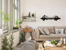 Personalized Mountain Metal Wall Art