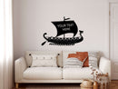 Personalized Viking Ship Metal Wall Art