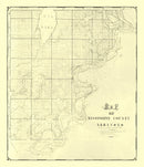 Vintage Map of Mississippi County, Arkansas 1898