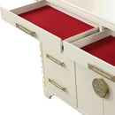 Jasmine - 8 Drawer Dresser With Side LED Lightning - Beige by HouseOfZazla