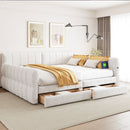 Upholstered Platform Bed With USB Charging by HouseOfZazla