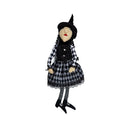 Halloween Sitting Witch Decor - Black by Unique Piece Furniture