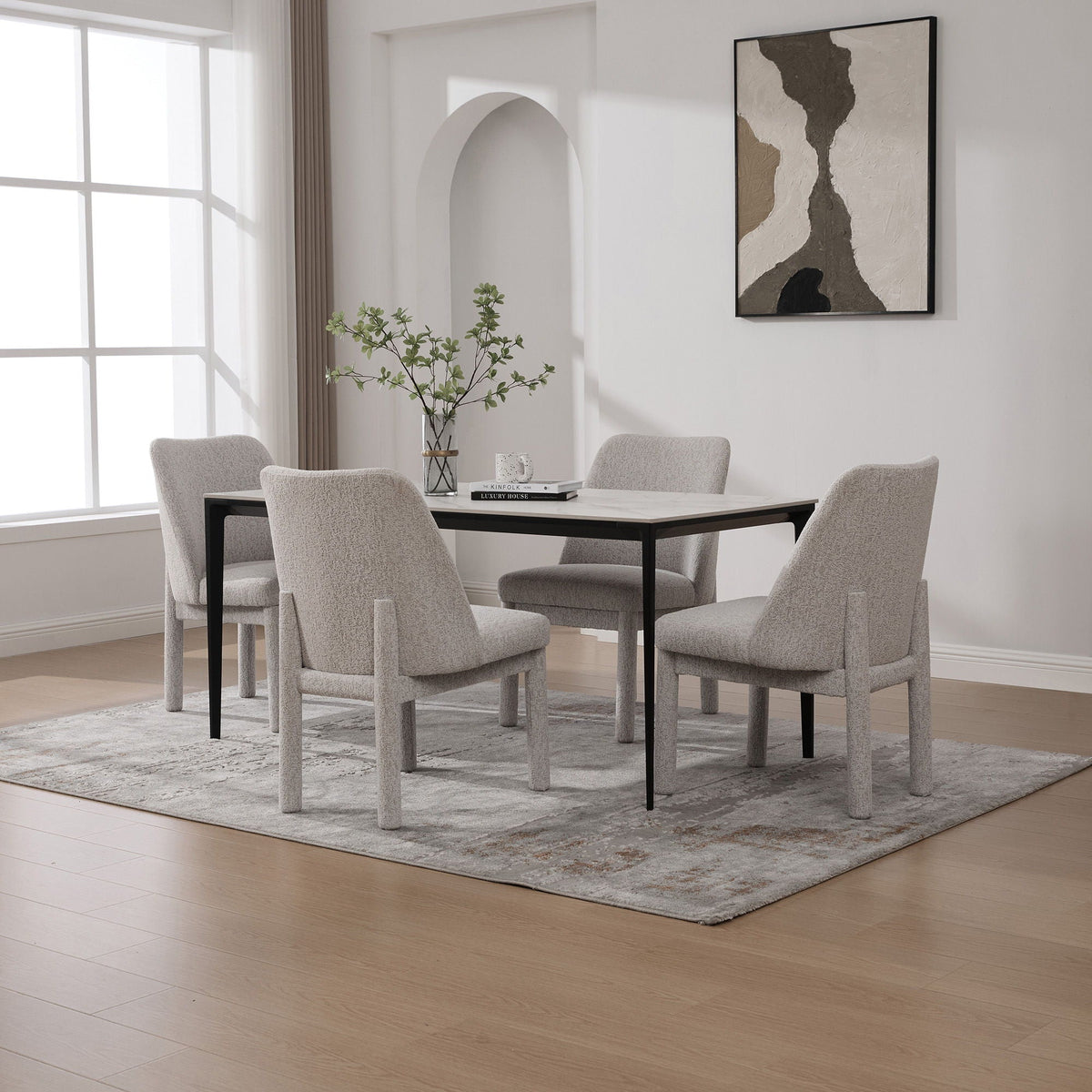 Wide Minimalist Dining Chair, photo 26 of 40