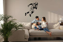 American Football Metal Wall Art