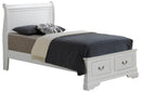 Upholstered Panel Sleigh Bed Design by Unique Piece Furniture