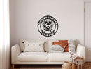 Personalized Dog Metal Wall Art