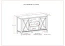 Ela - Medium TV Stand - Smoky Brown by HouseOfZazla