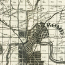 Vintage Map of Floyd County, Georgia 1895
