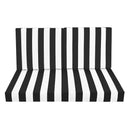 Outdoor Deep Seat Waterproof Replacement Patio Chair Cushions (Set of 2) by HouseOfZazla