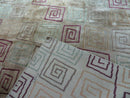 8' X 11' Modern Tibetan Nepal Art Deco Chinese Handmade Wool Silk Rug Abstract