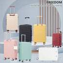 3 Pieces Set 20" / 24" / 28" Spinner Wheel Luggage With Combination Lock by HouseOfZazla
