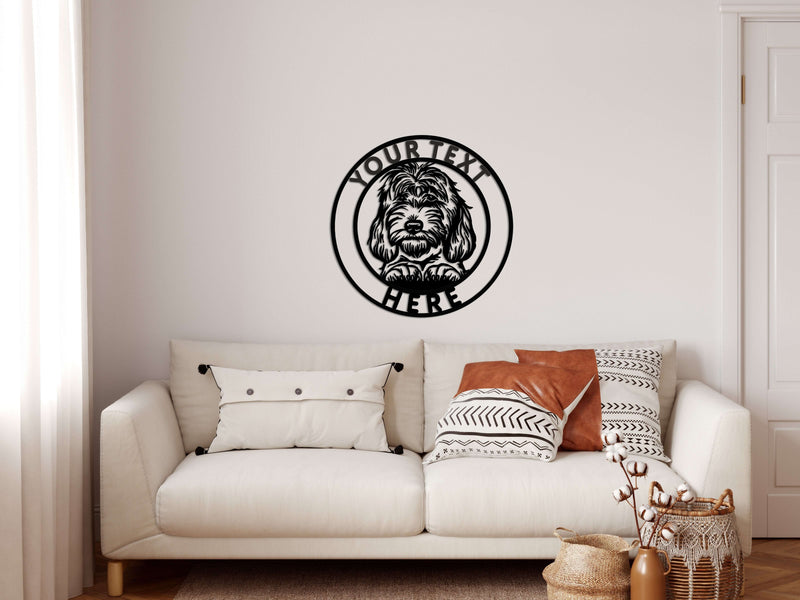 Personalized Dogs Metal Wall Art