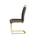 Side Dining Room Chair, Padded Seat High Back by HouseOfZazla