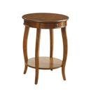 Alysa - Walnut Accent Table - Walnut by HouseOfZazla