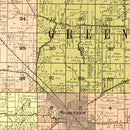Vintage Map of McHenry County, Illinois 1903